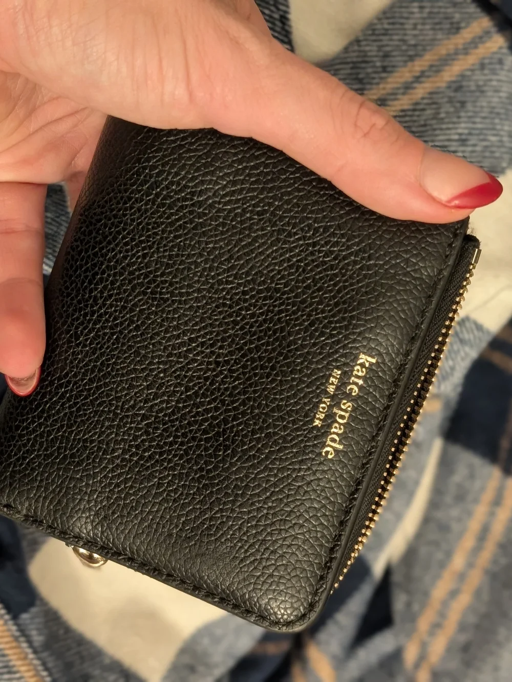 kate spade compact zip